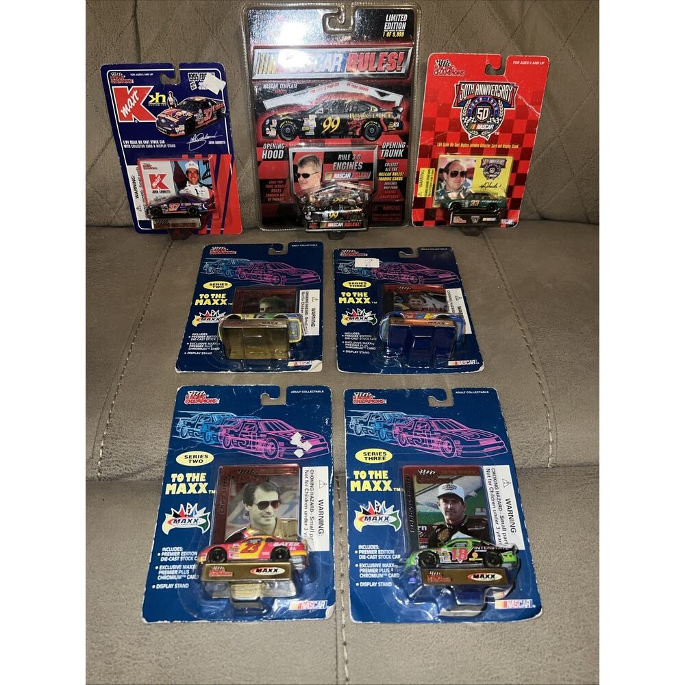 Vintage Racing Champions NASCAR Lot 1:64 Scale Collectibles